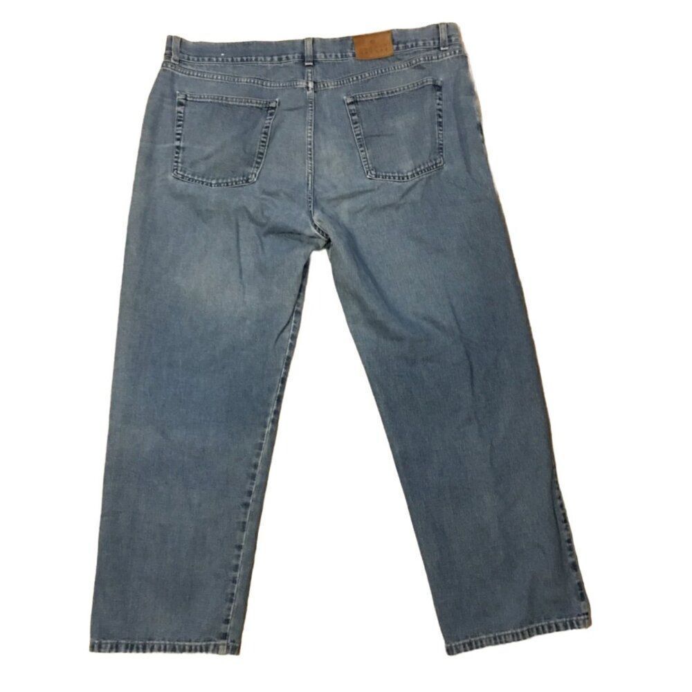 Joseph Abboud Mens Blue Denim Jeans Size 40 Classic Fit Straight Leg - Picture 6 of 8